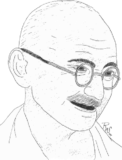 gandhiji standing coloring pages - photo #13