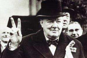 Winston Churchill<BR>