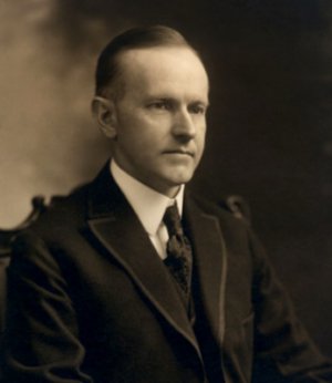 Calvin Coolidge<BR>