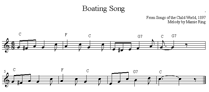 Boating Song