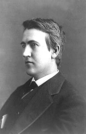 Thomas Edison<BR>